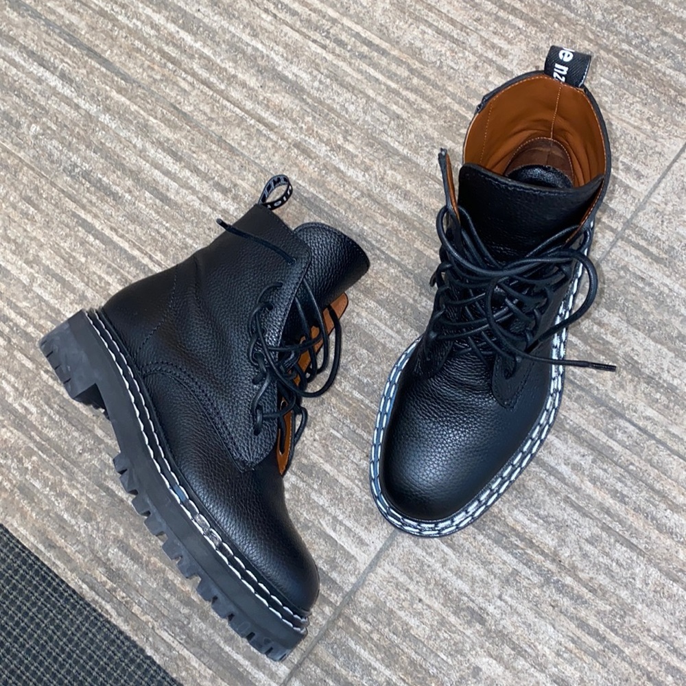 Authentic Proenza Schouler Combat Boots